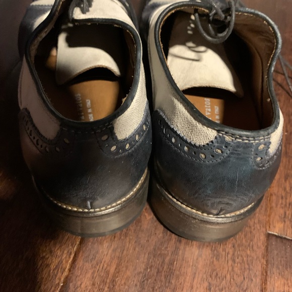 John Varvatos mainline Oxford shoes size 10 us brand new made in Italy - Picture 4 of 5